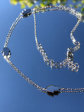 Load image into Gallery viewer, 925 Sterling Silver Strand of Multi Small Hamsa/Hand of Fatima Necklace