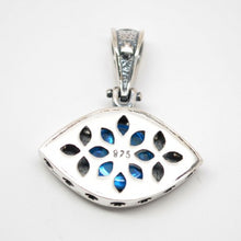 Load image into Gallery viewer, Sterling Silver Evil Eye , Lucky Eye Necklace-94