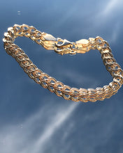 Load image into Gallery viewer, 925 Sterling Silver Charm Chain Link Bracelet