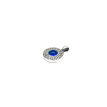 Load image into Gallery viewer, 925 Sterling Silver Grecian Evil Eye Pendant Necklace