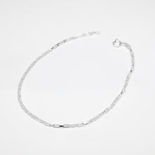 Load image into Gallery viewer, 925 Sterling Silver Long Box Chain Anklet/Bracelet