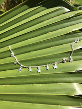 Load image into Gallery viewer, Sterling Silver Dangling Stars Bracelet