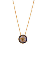 Load image into Gallery viewer, 18K Gold Plated Silver Classic Evil Eye Necklace-0