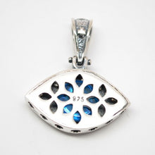 Load image into Gallery viewer, Sterling Silver Evil Eye , Lucky Eye Necklace-94
