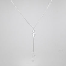 Load image into Gallery viewer, 925 Sterling Silver Double Chain Bolo Necklace
