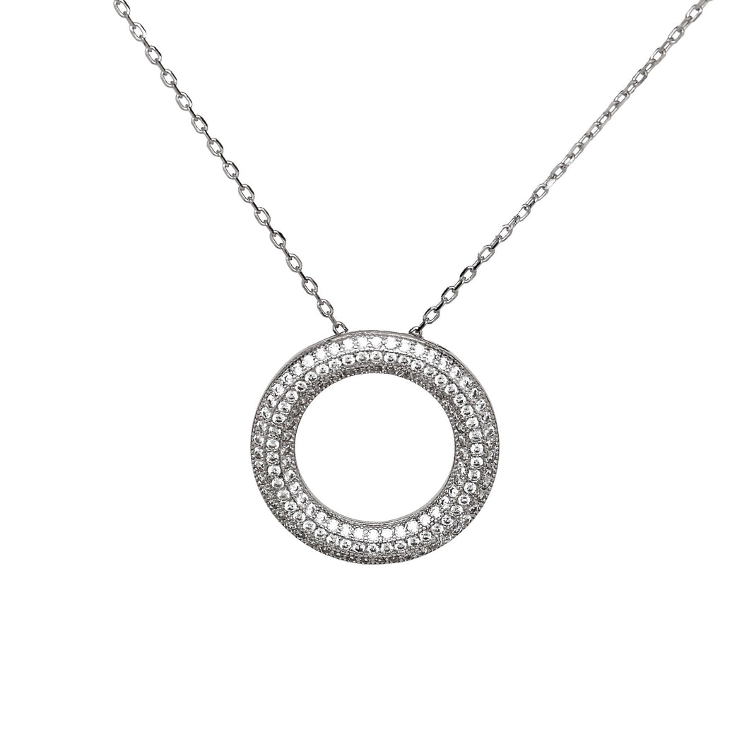 925 Sterling Silver Micro Pave 