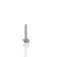 Load image into Gallery viewer, 925 Sterling Silver Tiny Micro Pave Stackable Butterfly Ring
